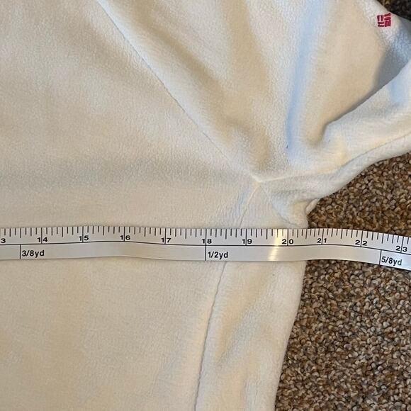 Columbia Women's 1/4 Zip Breast Cancer White Pullover.  NWT.  Size Large - Picture 5 of 7